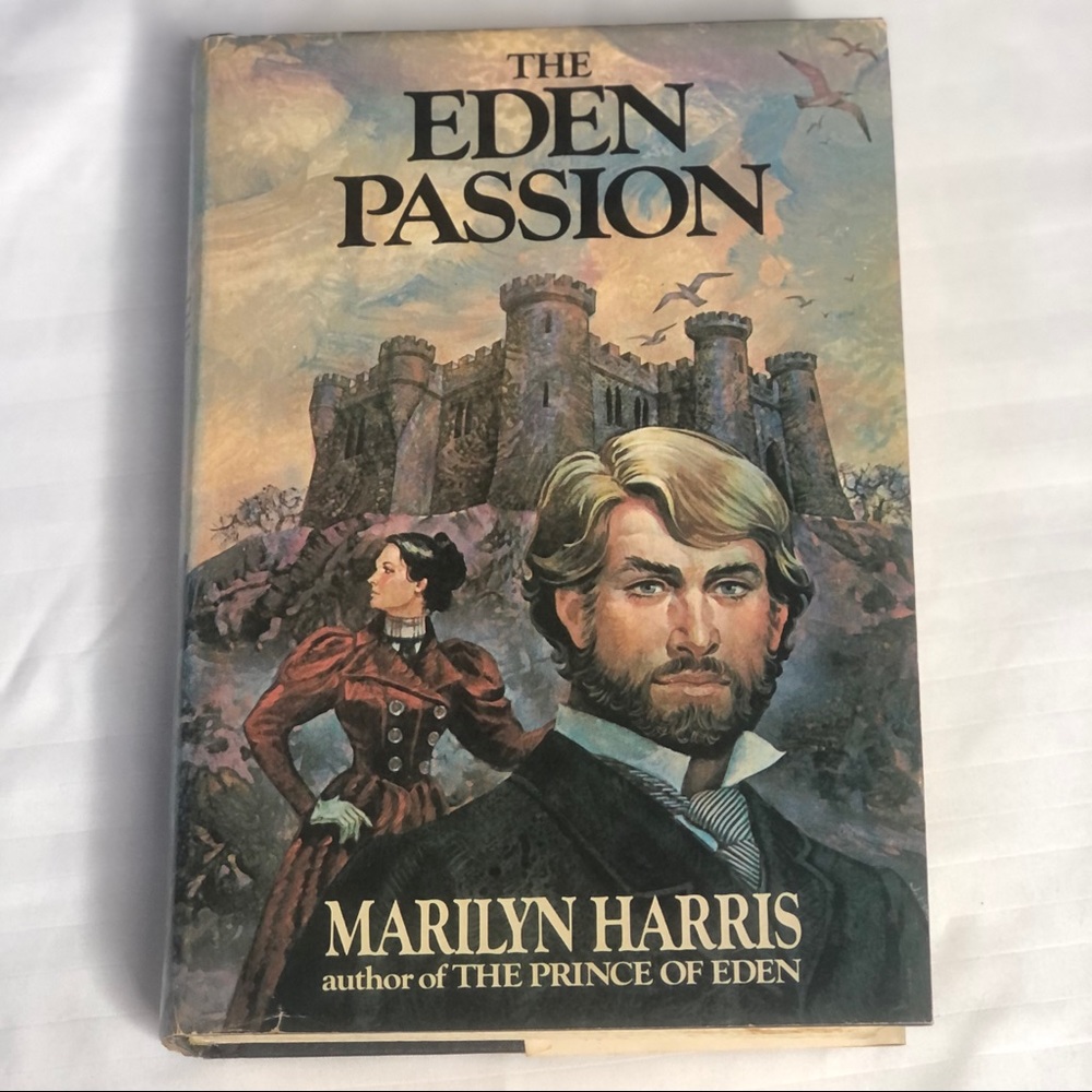 The Eden Passion vintage hardback book written by Marylyn Harris